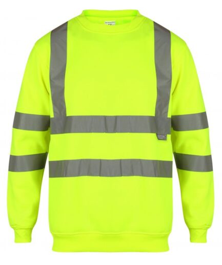 HIGH VISIBILITY CREW NECK SWEATSHIRT 2