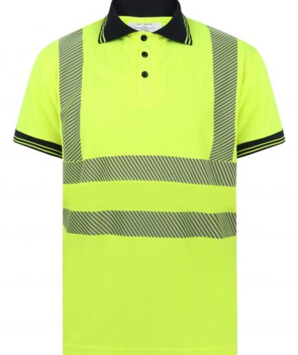 HIGH VISIBILITY SHORT SLEEVE POLO SHIRT 2