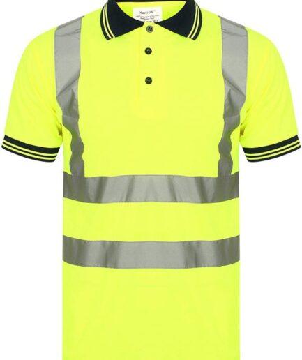 HIGH VISIBILITY SHORT SLEEVE POLO SHIRT 2