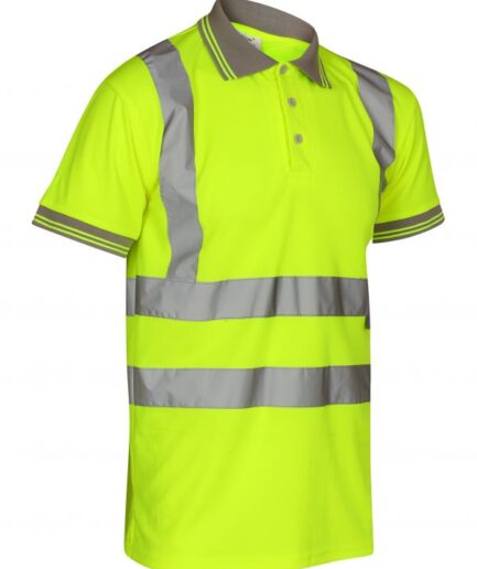 HIGH VISIBILITY SHORT SLEEVE POLO SHIRT 2