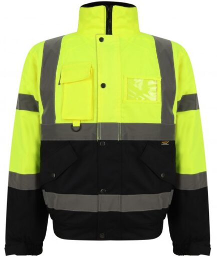 HIGH VISIBILITY TWO-TONE BOMBER JACKET 2