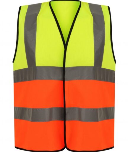 HIGH VISIBILITY TWO-TONE SAFETY VEST 2