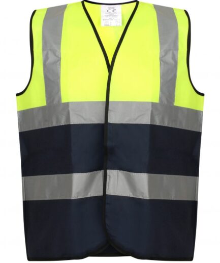 HIGH VISIBILITY TWO-TONE SAFETY VEST 2