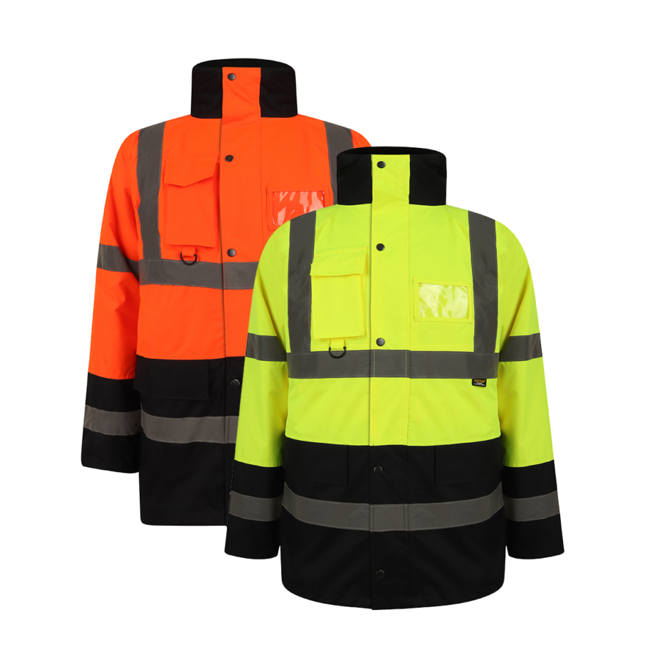 HIGH VISIBILITY TWO-TONE TRAFFIC JACKET