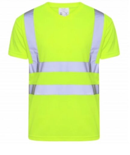 HIGH VISIBILITY V-NECK T-SHIRT 2